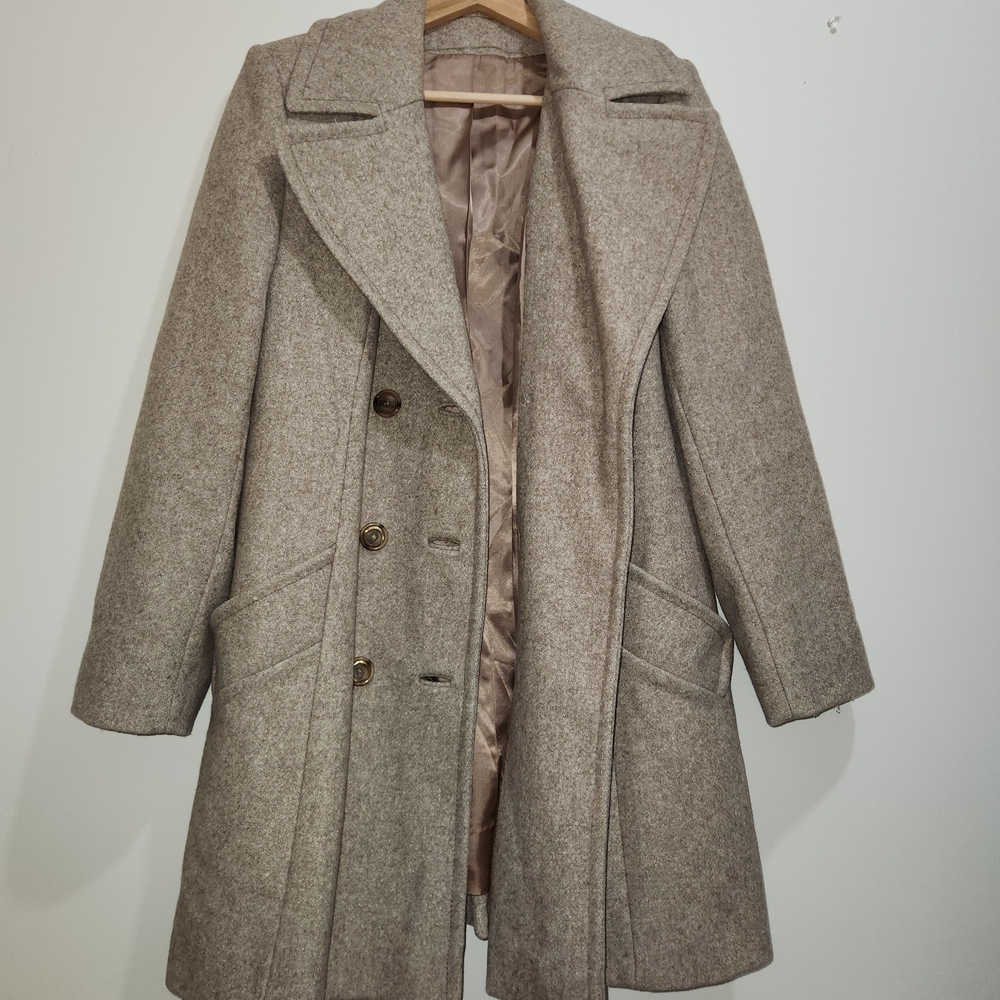 Elegant Women's Wool Style Coat
